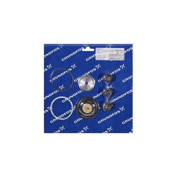 Pump Repair Parts- Kit, valve/diaphragm DME19 PP/V/C, DME Series.